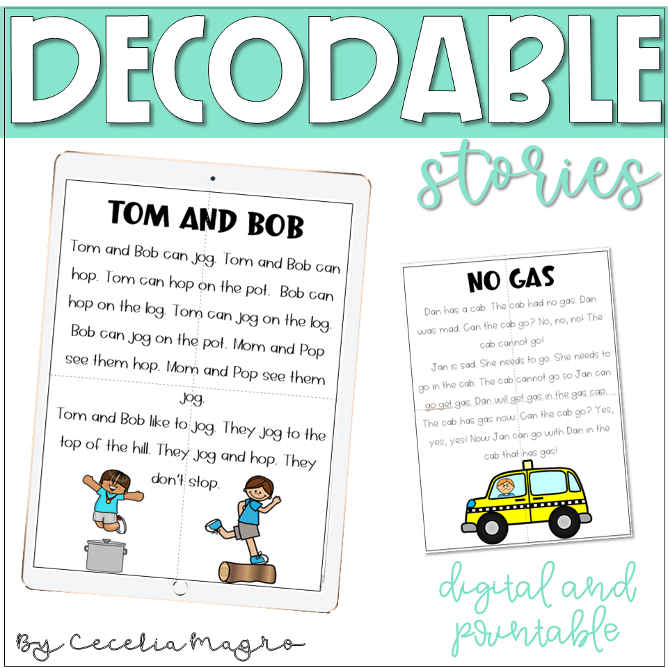 Decodable Word List First Grade