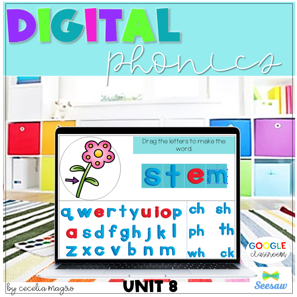 Digital Phonics For First Grade BLENDS I Love 1st Grade