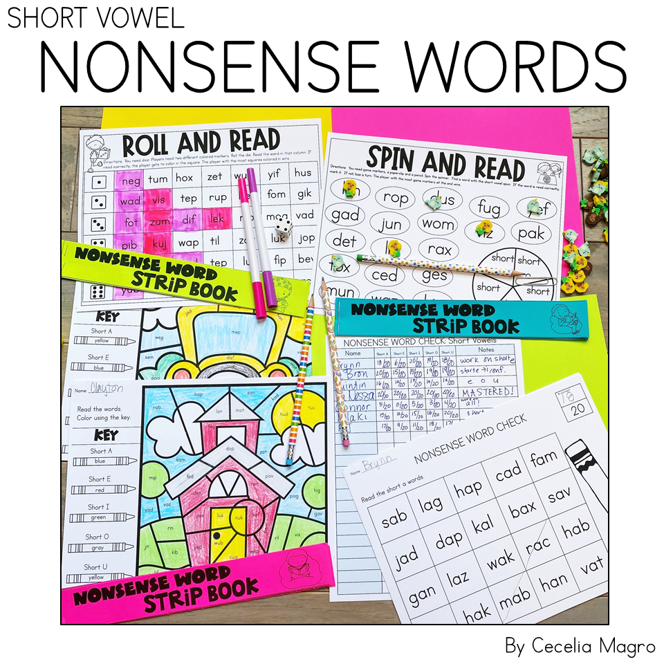 Nonsense Words First Grade Video