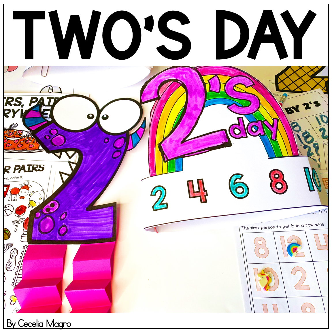 Twos Day February 22 Two's Day Activities 2s Day - I Love 1st Grade