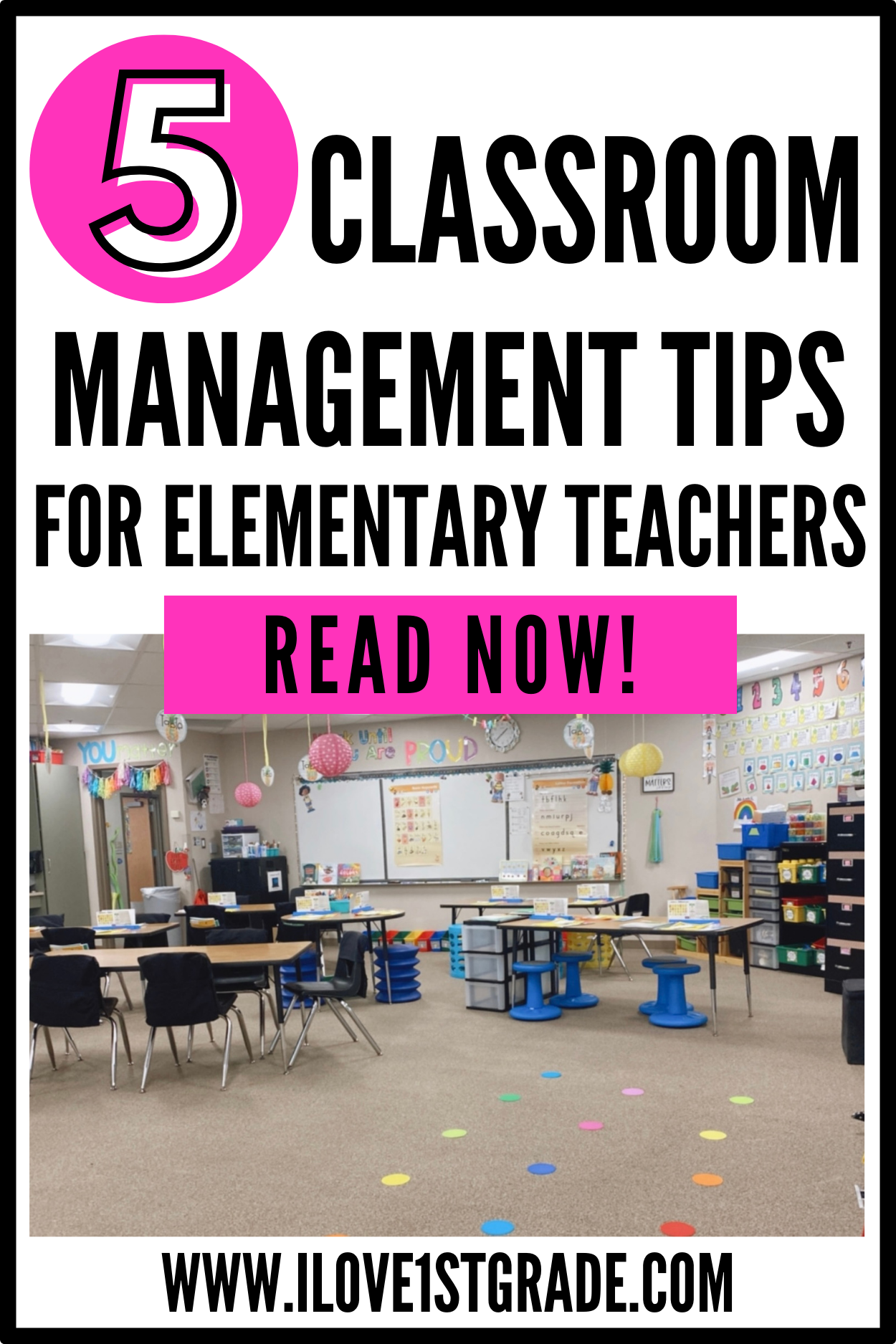 5 Effective Classroom Management Tools - I Love 1st Grade